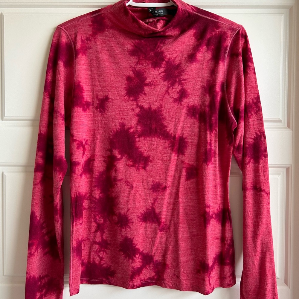 COPY - Lululemon lab tie dye merino blend long sleeve shirt
